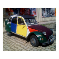 Colorful Citroen 2 CV