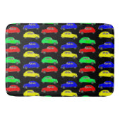 Colorful Citroen 2 CV Tiled Pattern Badmat (Voorkant)