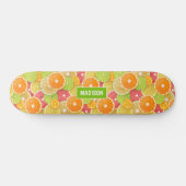 Colorful Citrus, aangepaste naam Skateboard (Horizontaal)