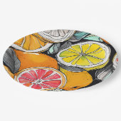 Colorful Citrus Papieren Bordje (Gekanteld)