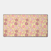 Colorful Citrus Pattern Bureaumat (Voorkant)