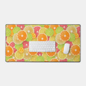 Colorful Citrus Pattern Bureaumat (Keyboard & Muis)