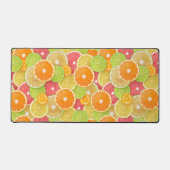 Colorful Citrus Pattern Bureaumat (Voorkant)