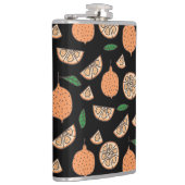 Colorful Citrus Pattern Flask Heupfles (Rechts)
