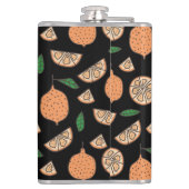 Colorful Citrus Pattern Flask Heupfles (Achterkant)