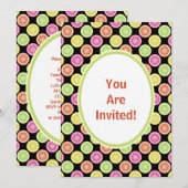 Colorful Citrus Slices Kaart (Voorkant / Achterkant)