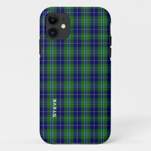Colorful Clan Douglas Tartan Pset iPhone 11 Hoesje