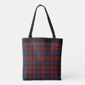 Colorful Clan MacLachlan Monogrammed Tote Bag (Achterkant)