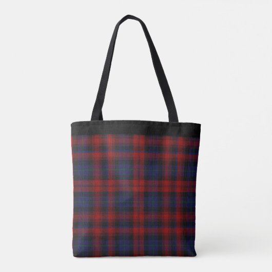 Colorful Clan MacLachlan Monogrammed Tote Bag (Achterkant)