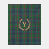 Colorful Clan Young Tartan Fleece Blanket (Voorkant)