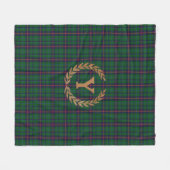 Colorful Clan Young Tartan Fleece Blanket (Voorkant (Horizontaal))