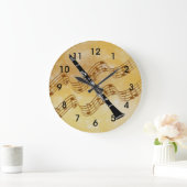 Colorful Clarinet Design Grote Klok (Huis)