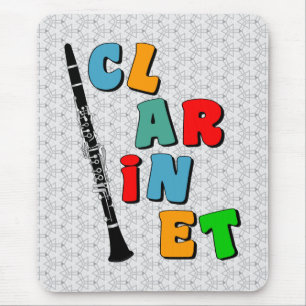 Colorful Clarinet Muismat