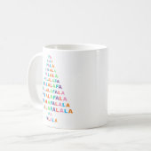 Colorful Classic LA LA Season Koffiemok (Voorkant links)