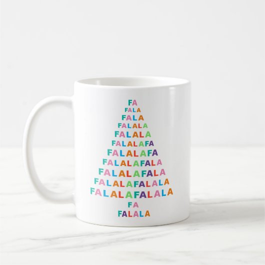 Colorful Classic LA LA Season Koffiemok (Links)