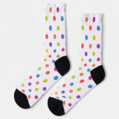 Colorful Classic Polka Dot Pattern Socks Sokken (Links)