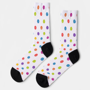Colorful Classic Polka Dot Pattern Socks Sokken