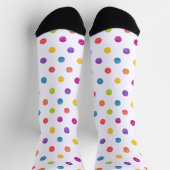 Colorful Classic Polka Dot Pattern Socks Sokken (Top)