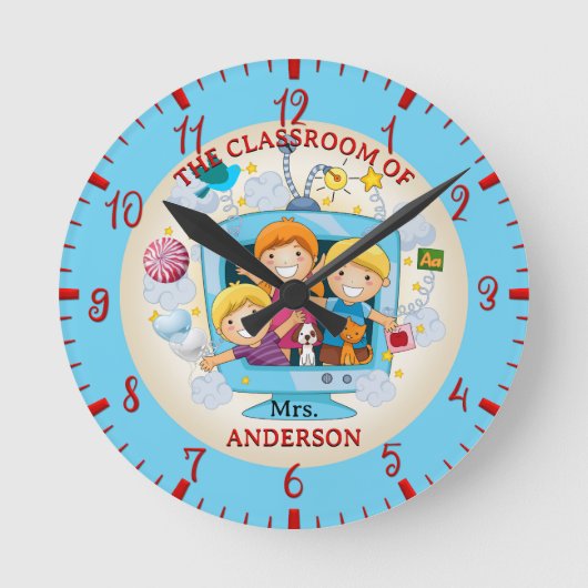 Colorful Classroom docent Ronde Klok (Voorkant)