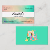 Colorful Cleaning Services Visitekaartje (Voorkant / Achterkant)