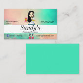 Colorful Cleaning Services Visitekaartje (Voorkant / Achterkant)