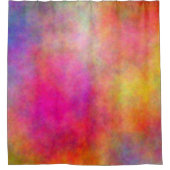 Colorful Clouds Abstract Douchegordijn (Voorkant)