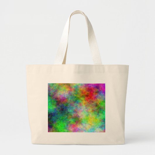 Colorful Clouds Grote Tote Bag (Voorkant)