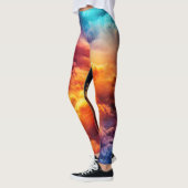 Colorful Clouds Leggings (Links)