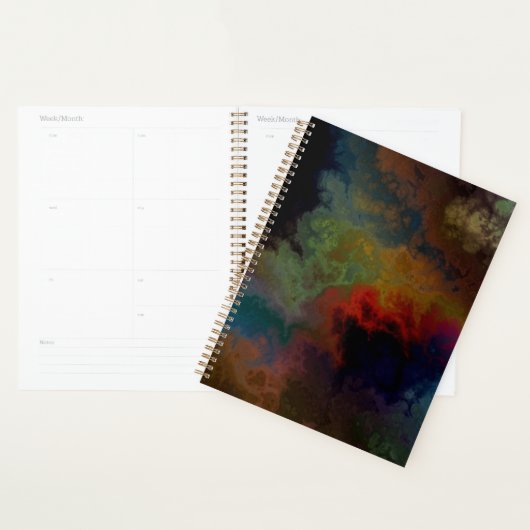 Colorful Clouds Planner (Display)