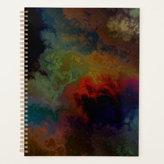 Colorful Clouds Planner (Voorkant)