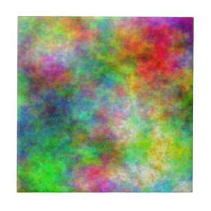Colorful Clouds Tegeltje