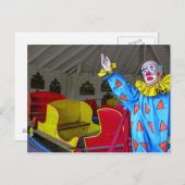 Colorful Clown Briefkaart (Voorkant / Achterkant)