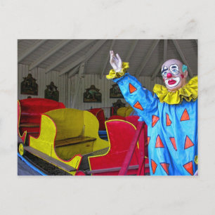 Colorful Clown Briefkaart