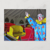 Colorful Clown Briefkaart (Voorkant)