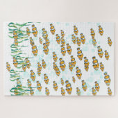 Colorful Clown Fish uitdagend Fun Giant Legpuzzel (Horizontaal)