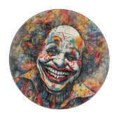Colorful Clown Snijplank (Voorkant)