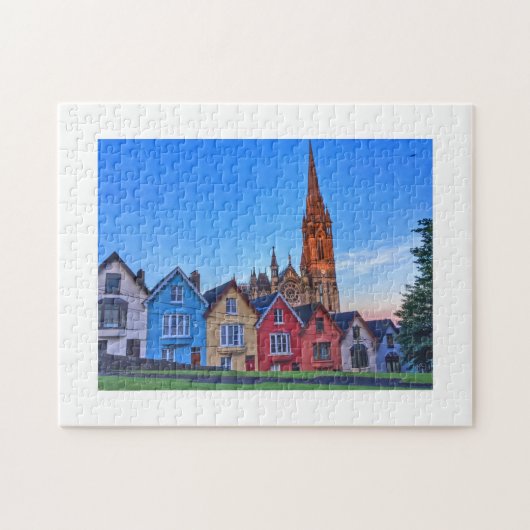 Colorful Cobh Ireland, Deck of Cards Puzzle Legpuzzel (Horizontaal)