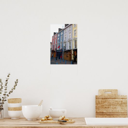 Colorful Cobh Poster (Keuken)