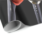 Colorful Cocktails in Martini Glasses Cadeaupapier (Rol Hoek)