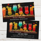 Colorful Cocktails Professional Bartender Visitekaartje