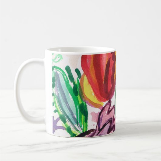 Colorful Coffee Mug Koffiemok (Links)