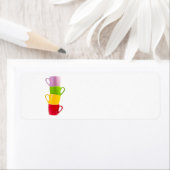 Colorful Coffee Mugs Etiket (Insitu)