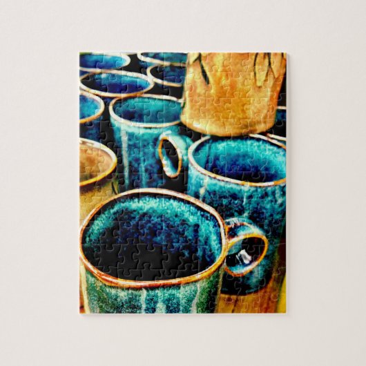 Colorful Coffee Mugs Gifts for Coffee Lovers Legpuzzel (Verticaal)