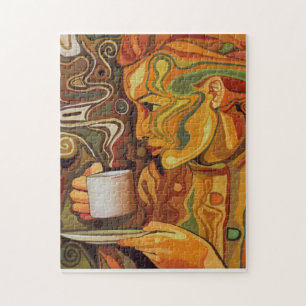 Colorful Coffee Puzzle Legpuzzel