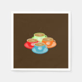 Colorful Coffee Servet (Voorkant)