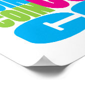 Colorful Coin Poster (Hoek)