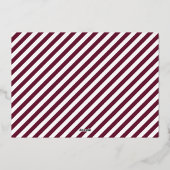 Colorful Collage | Foto Merry & Bright 5 Folie Feestdagenkaart (Achterkant)