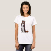 COLORFUL COLLIE EN BLUE BIRD T-SHIRT (Voorkant volledig)