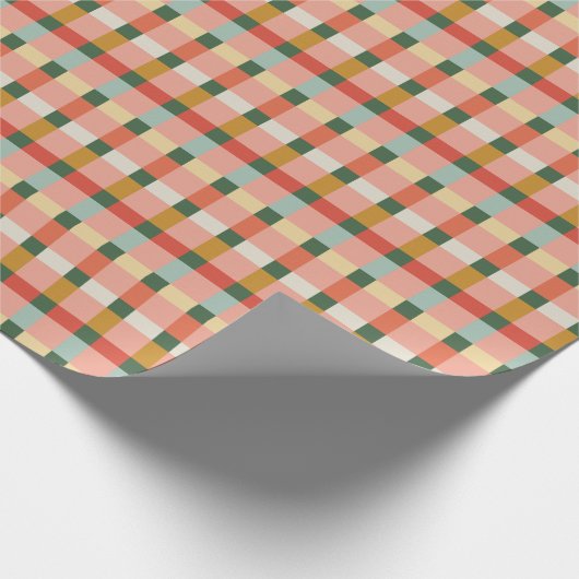 Colorful Color Block Cadeaupapier (Hoek)