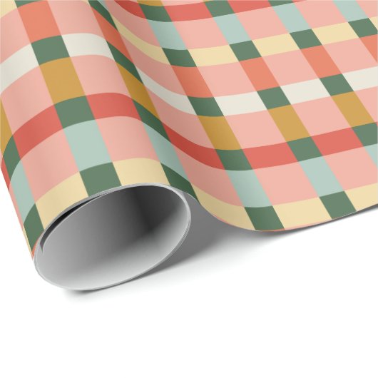 Colorful Color Block Cadeaupapier (Rol Hoek)